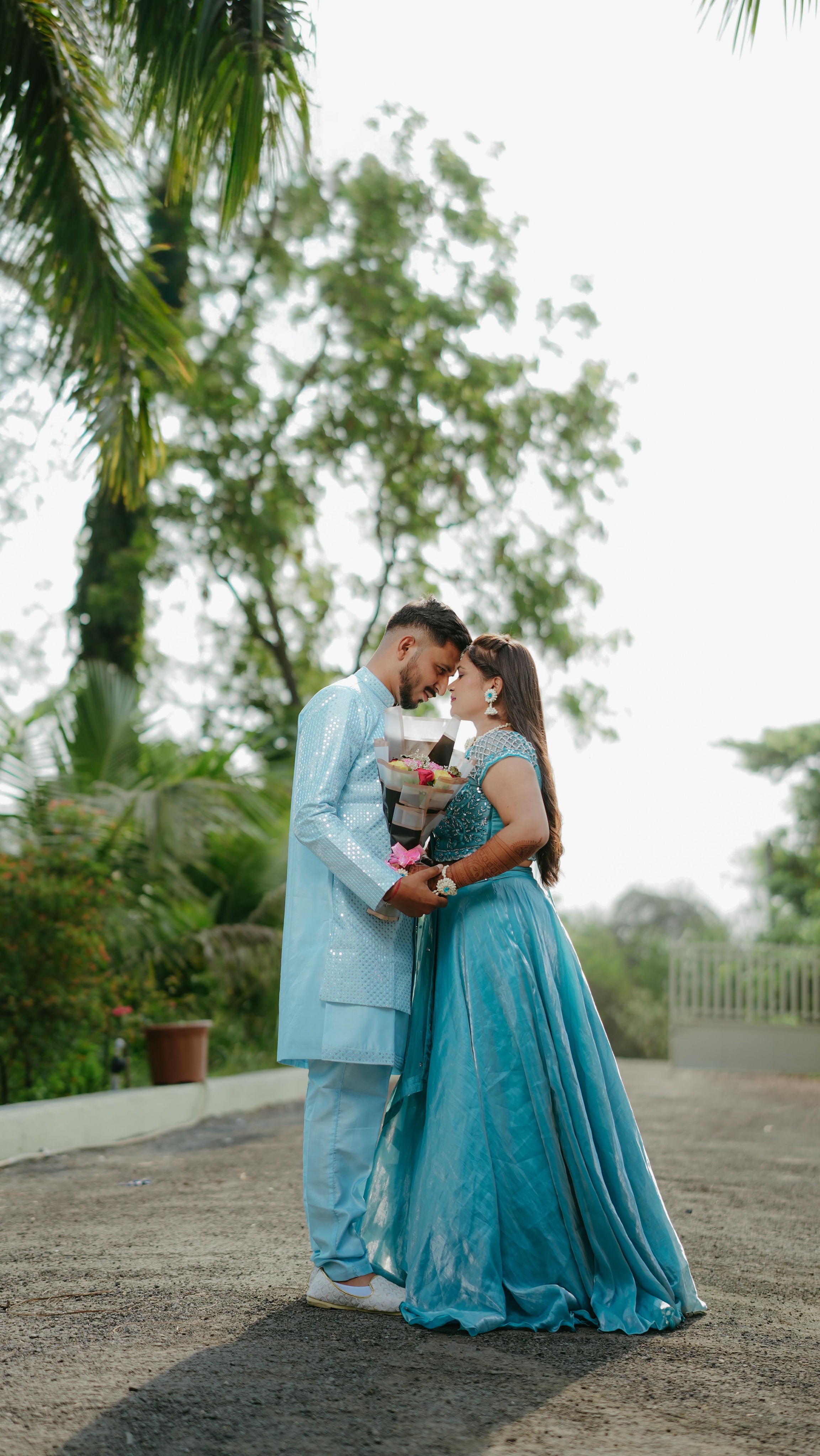 Samragni and Milan celebrating their wedding